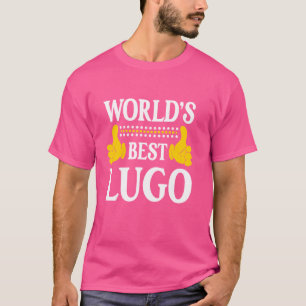 Camiseta Apellido Lugo Divertido Equipo Familia Apellido Mu