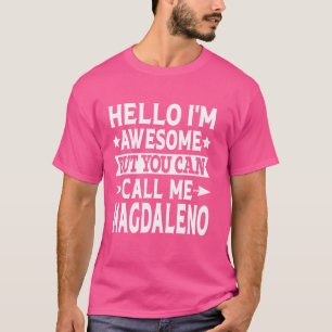 Camiseta Apellido Magdaleno Familia Magdaleno Apellido Magd