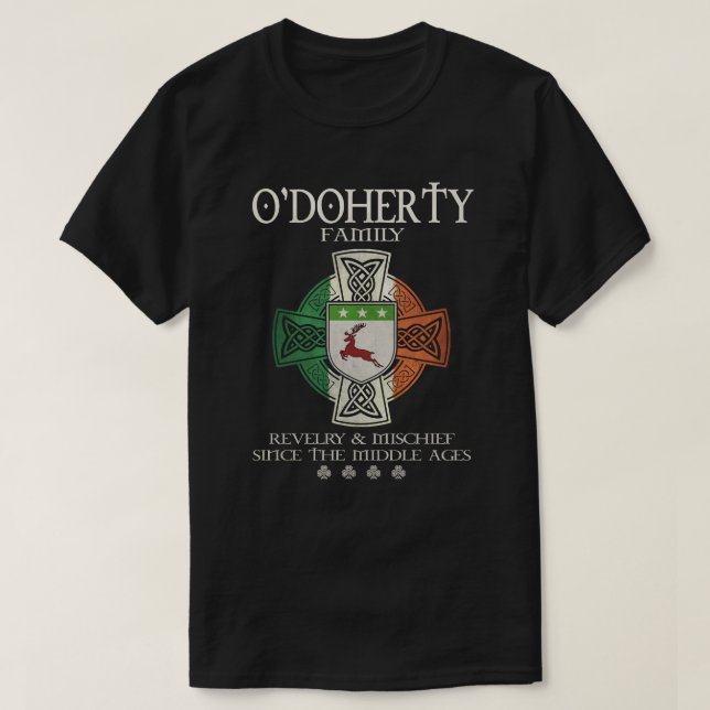 Camiseta Apellido O'Doherty Family Irlanda O'Doherty (Diseño del anverso)