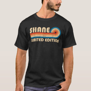 Camiseta Apellido SHANE Retro Vintage Cumpleaños Años 80 90