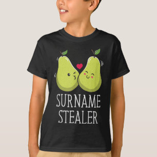Camiseta Apellido Stealer Groom Pun Husband Para Ser Chiste