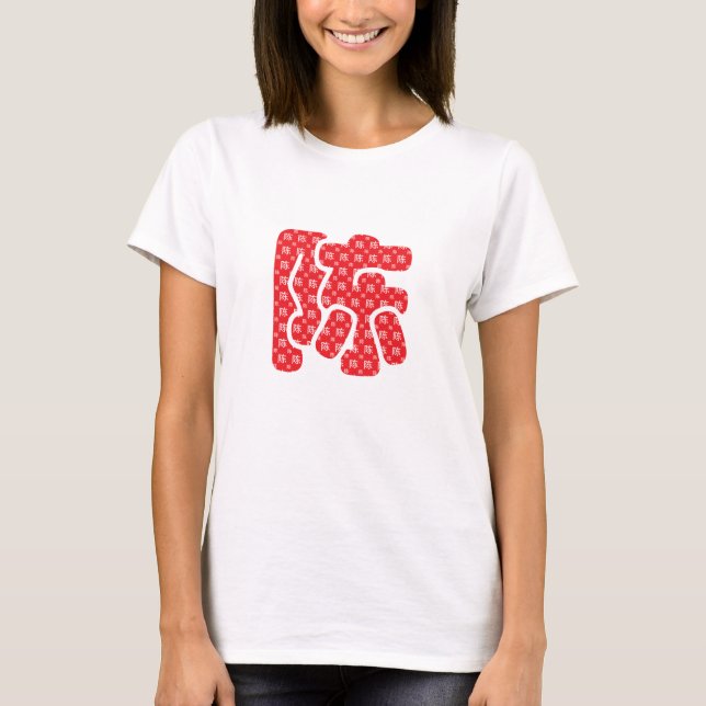 Camiseta Apellidos chinos (Anverso)