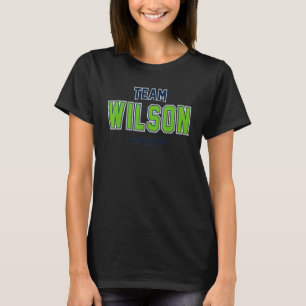 Camiseta Apellidos de familia orgullosa de Team Wilson