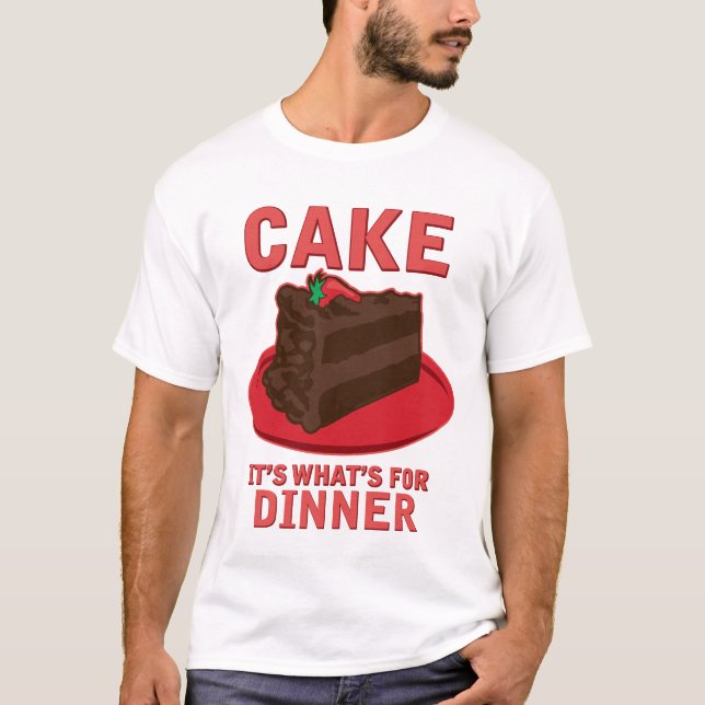 Camiseta Apelmácese, él es cuál está para la cena (Anverso)