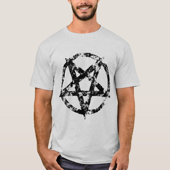 Camiseta apenada del Pentagram (Anverso)