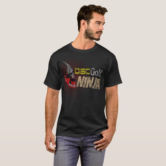 Camiseta apenada divertida de Ninja del golf del
