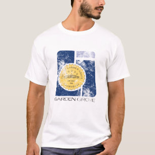 Camiseta apenada logotipo de la arboleda del