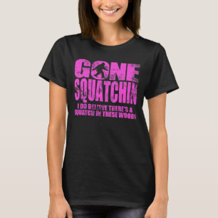 Camiseta apenada rosas fuertes ida de Squatchin
