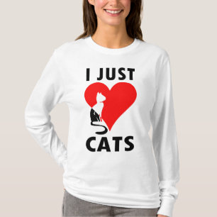 CAMISETA APENAS AMO GATOS