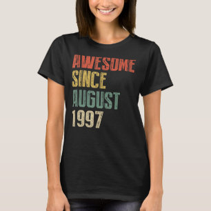 Camiseta Apenas años antes del cumpleaños de la copia desde