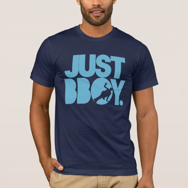 Camiseta apenas bboy - azul (Anverso)