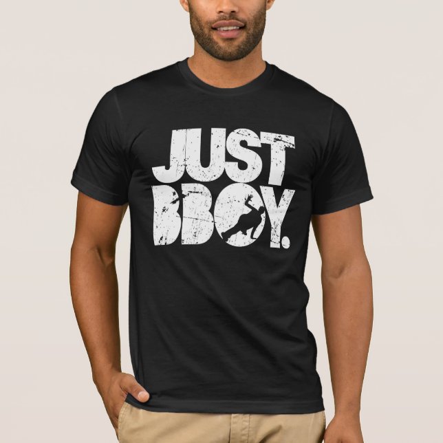 Camiseta apenas bboy - blanco apenado (Anverso)