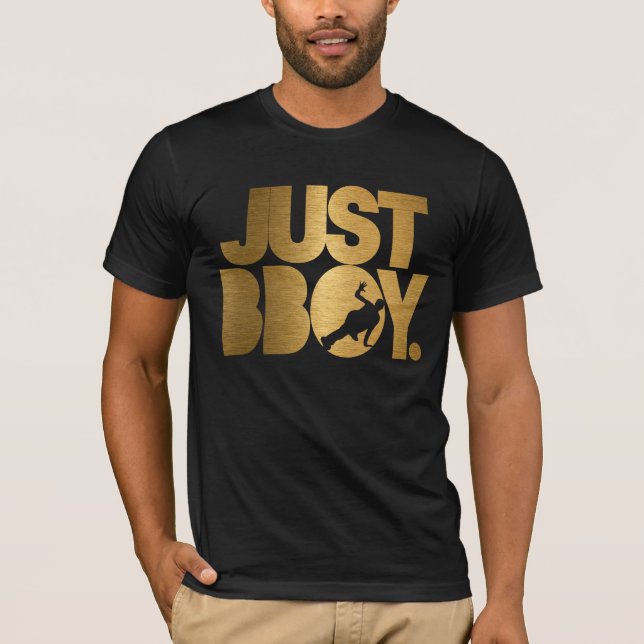 Camiseta apenas bboy - falso oro (Anverso)
