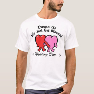Camiseta Apenas (camiseta casada de la fecha de la boda)