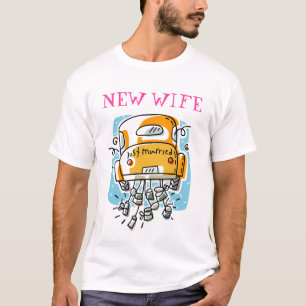 Camiseta Apenas casado (2A), NUEVA ESPOSA