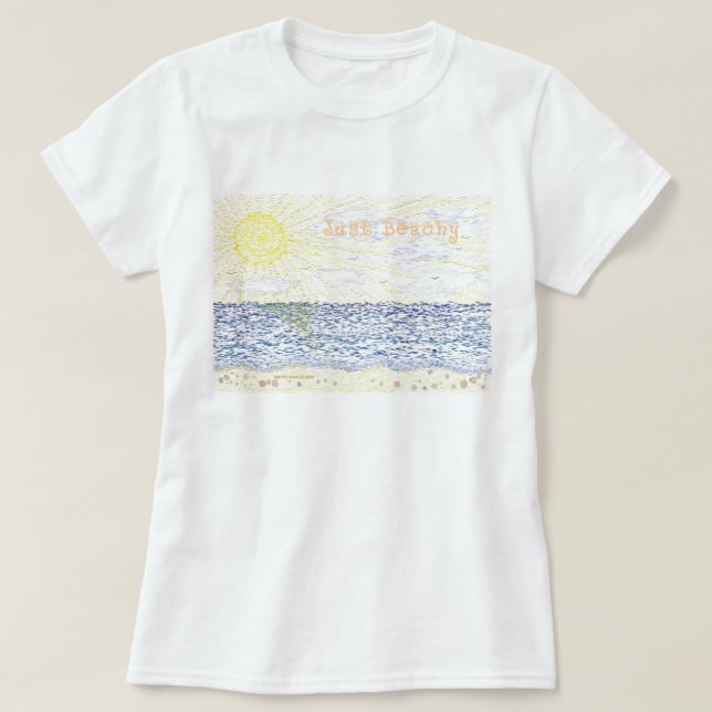 Camiseta Apenas con playas (Diseño del anverso)