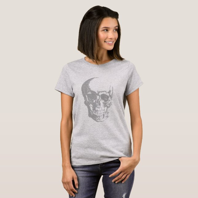 Camiseta Apenas cráneo (Anverso completo)