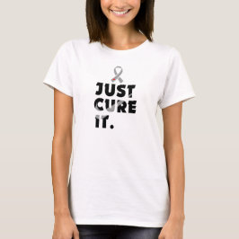 Camiseta Apenas cúrelo cáncer de la diabetes