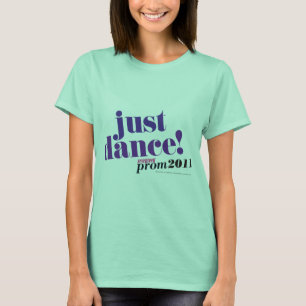Camiseta Apenas danza - púrpura