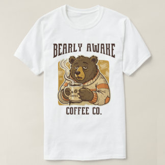 Camiseta "APENAS DESPIERTO"-Oso Dormilón