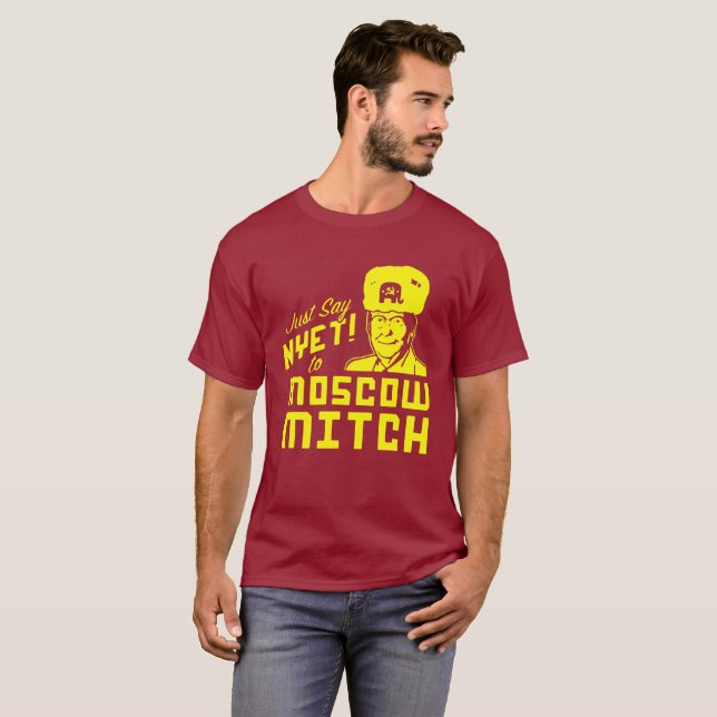 Camiseta Apenas diga el neit Moscú Mitch (Anverso completo)