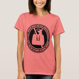 Camiseta ¡Apenas diga no! Animales como moda