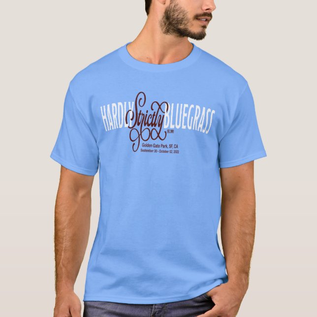 Camiseta Apenas estrictamente Bluegrass 2022 (Anverso)