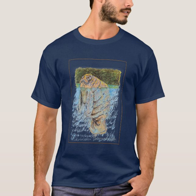 Camiseta Apenas flotando adelante (Anverso)