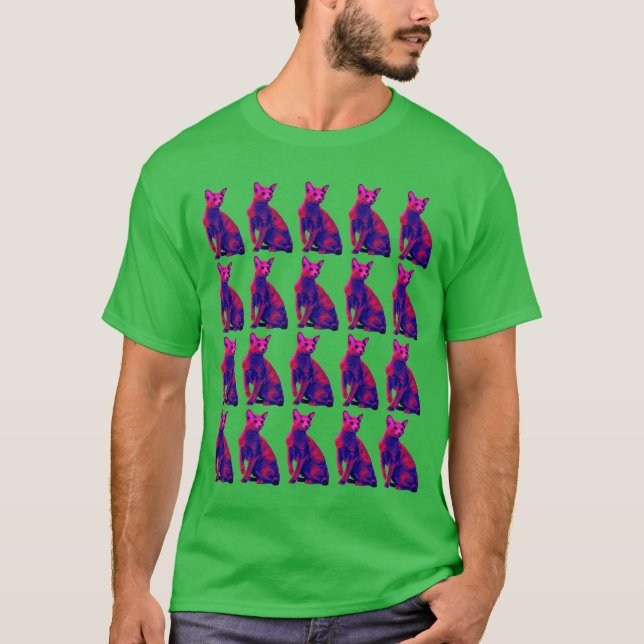 Camiseta apenas gatos (Anverso)
