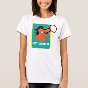 Camiseta Apenas hable para arriba