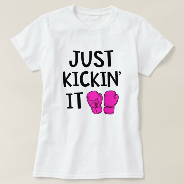 Camiseta Apenas Kickin él regalo divertido de la clase de (Diseño del anverso)