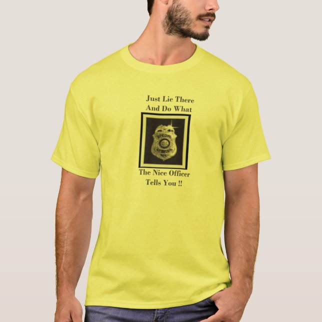 Camiseta Apenas la mentira allí y hace (Anverso)