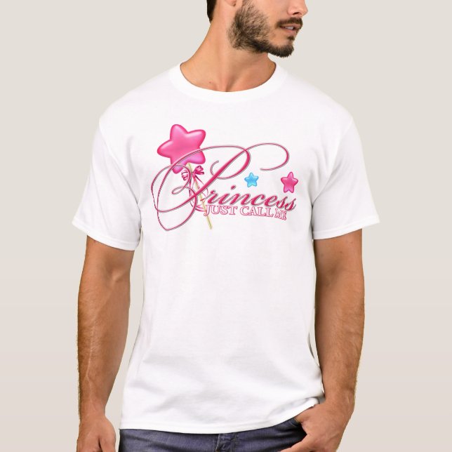 Camiseta Apenas llámeme princesa (Anverso)