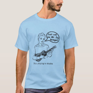 Camiseta Apenas llámeme Sr. Joy Bringer (el Ukulele)