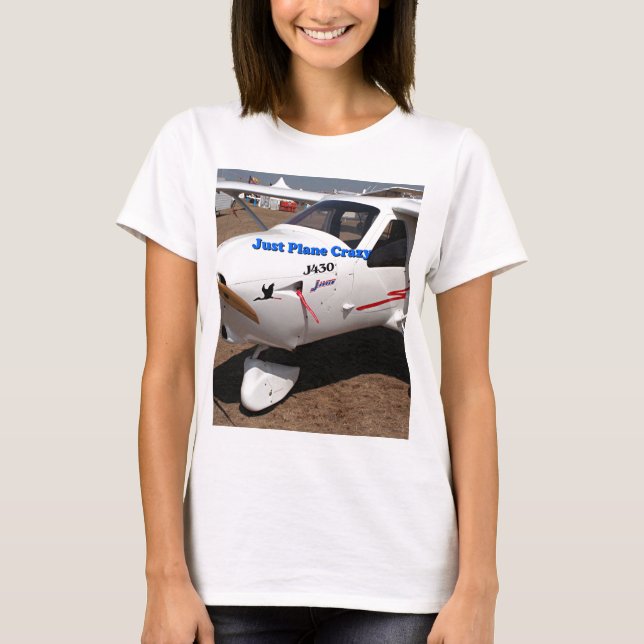 Camiseta Apenas loco plano: Jabiru ultraligero (Anverso)