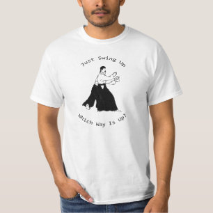 Camiseta Apenas oscilación para arriba
