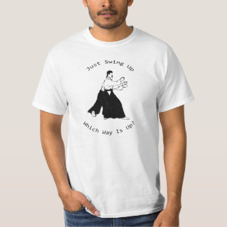 Camiseta Apenas oscilación para arriba