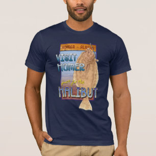 Camiseta Apenas para el halibut