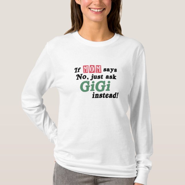 Camiseta Apenas pida GiGi (Anverso)