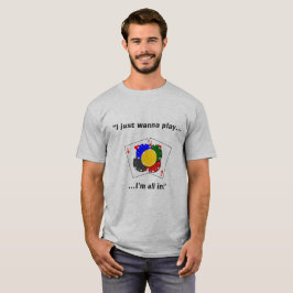 Camiseta Apenas quiero jugar