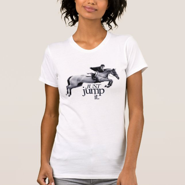 Camiseta Apenas sáltelo (Anverso)