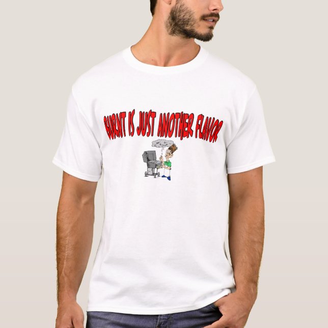 Camiseta Apenas se quema otro sabor (Anverso)