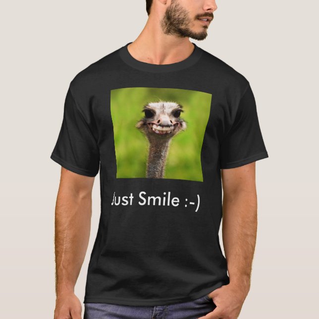 Camiseta Apenas sonrisa:-) (Anverso)