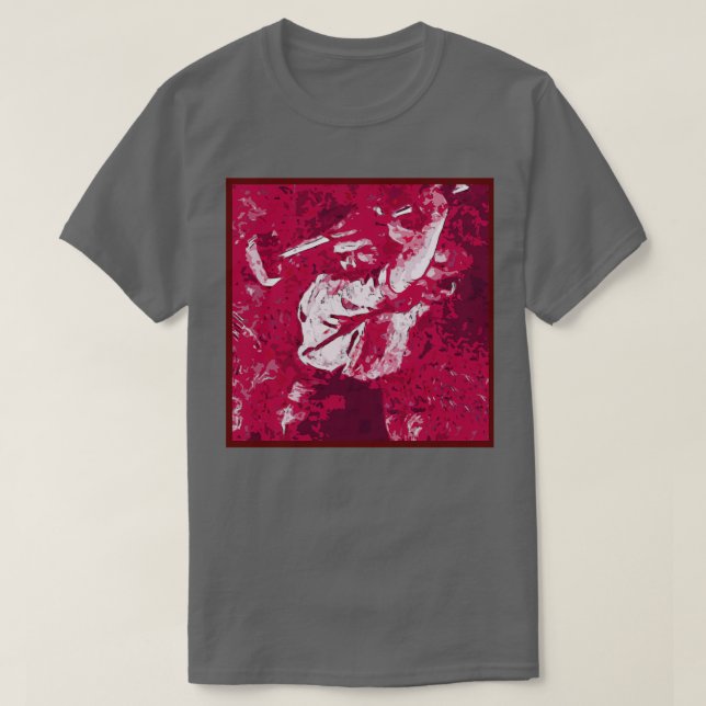 Camiseta Apenas trabajando en T (Diseño del anverso)