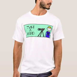 Camiseta Apenas un dibujo animado del pájaro