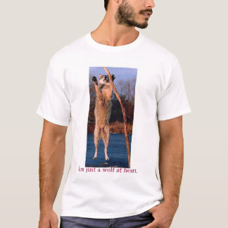 Camiseta Apenas un lobo en el corazón