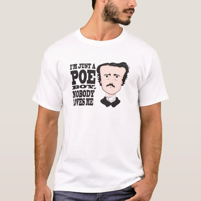 Camiseta Apenas un muchacho del Poe (Anverso)