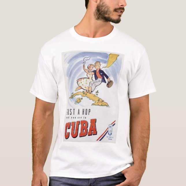 Camiseta apenas un salto, Cuba (Anverso)