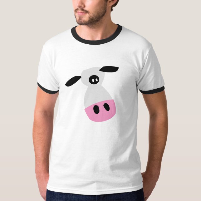 Camiseta Apenas una vaca (Anverso)