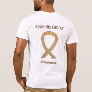 Camiseta Apéndice Sensibilización sobre el cáncer Cinta Cin